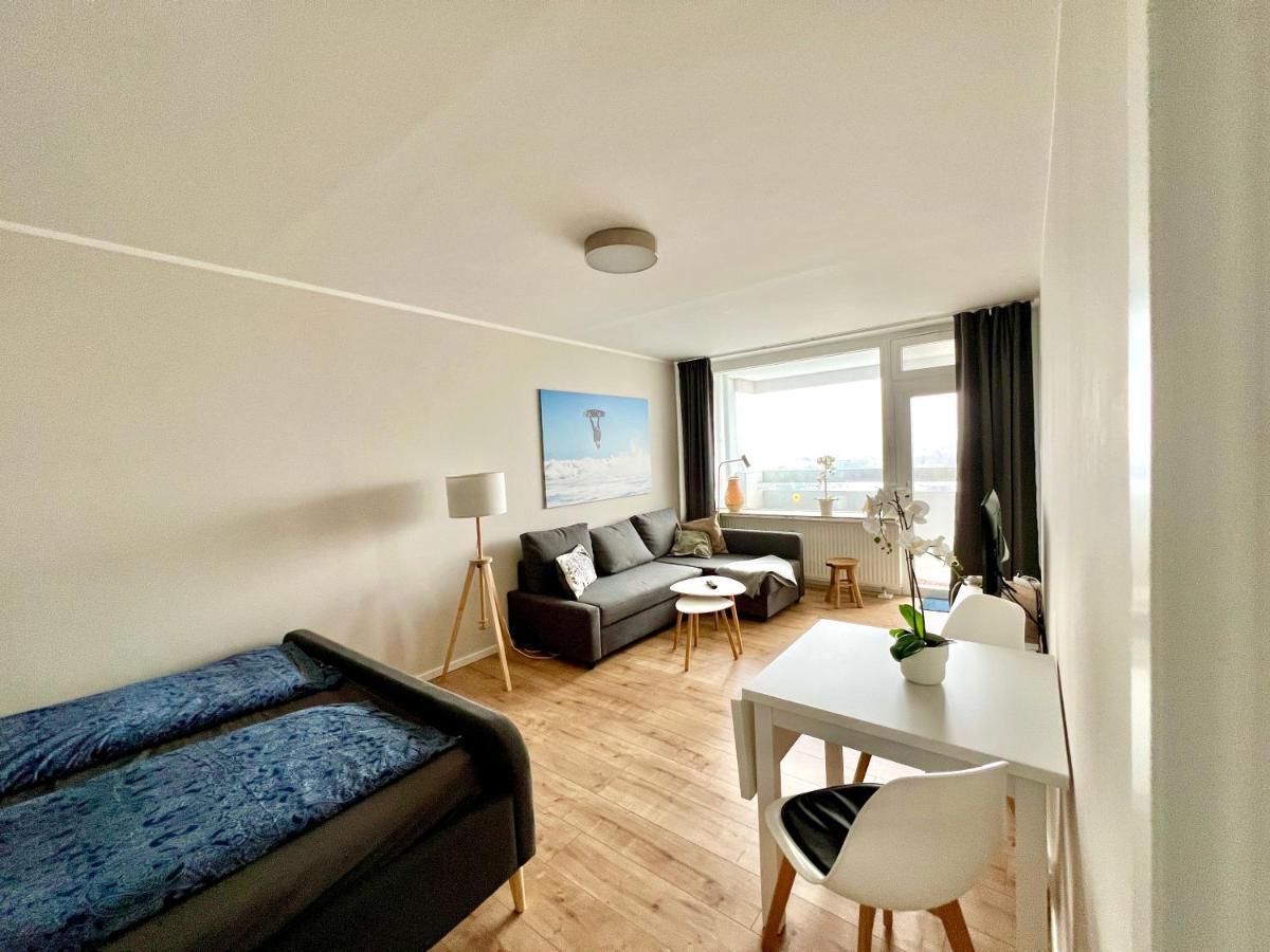 Weitblick Apartment Direkt Am Park Mit Kostenlosem Parkplatz Bremerhaven Exterior foto